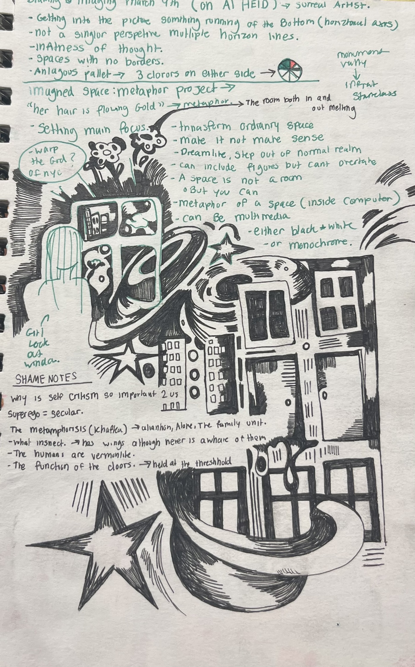 Space sketch