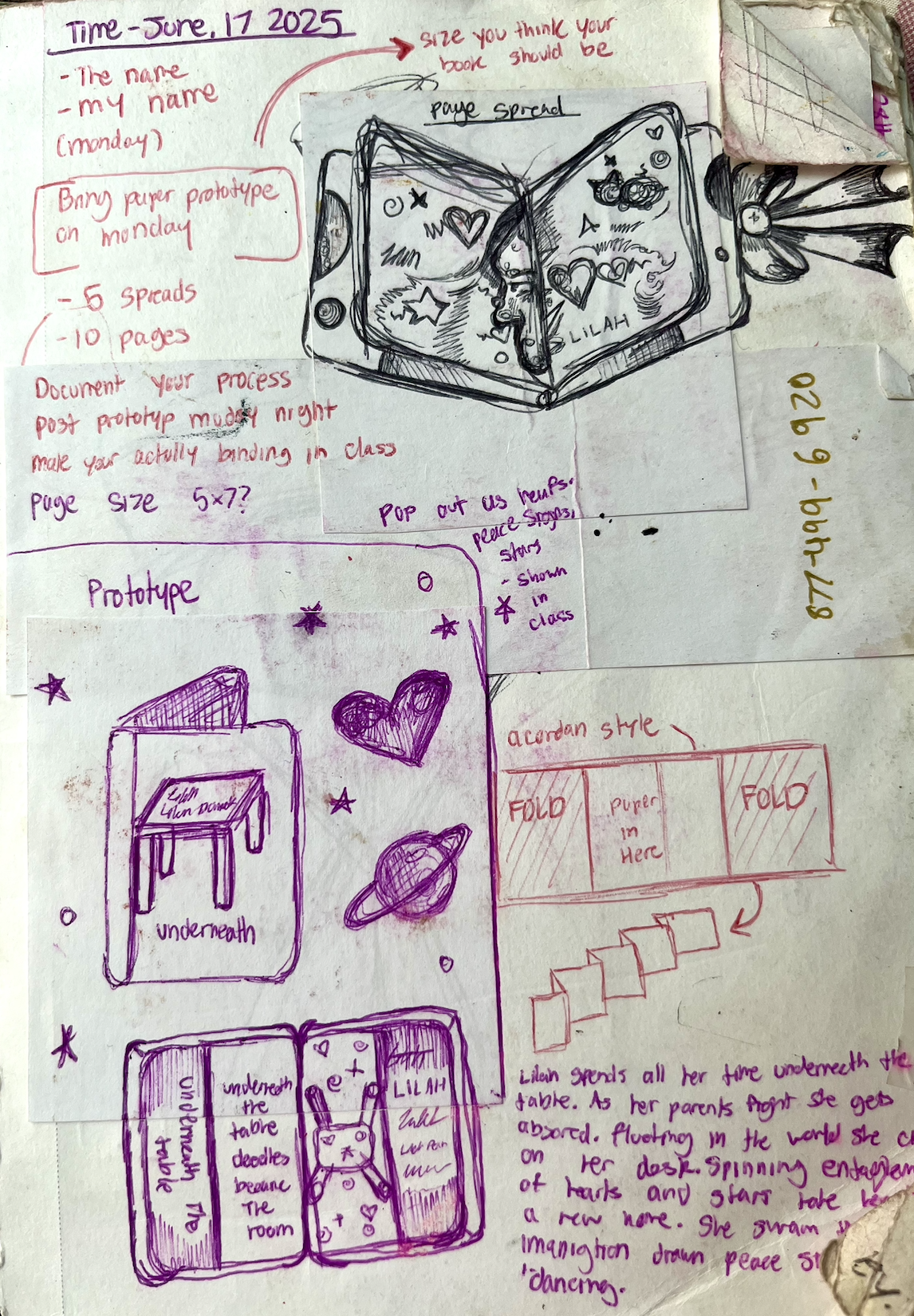 sketchbook page