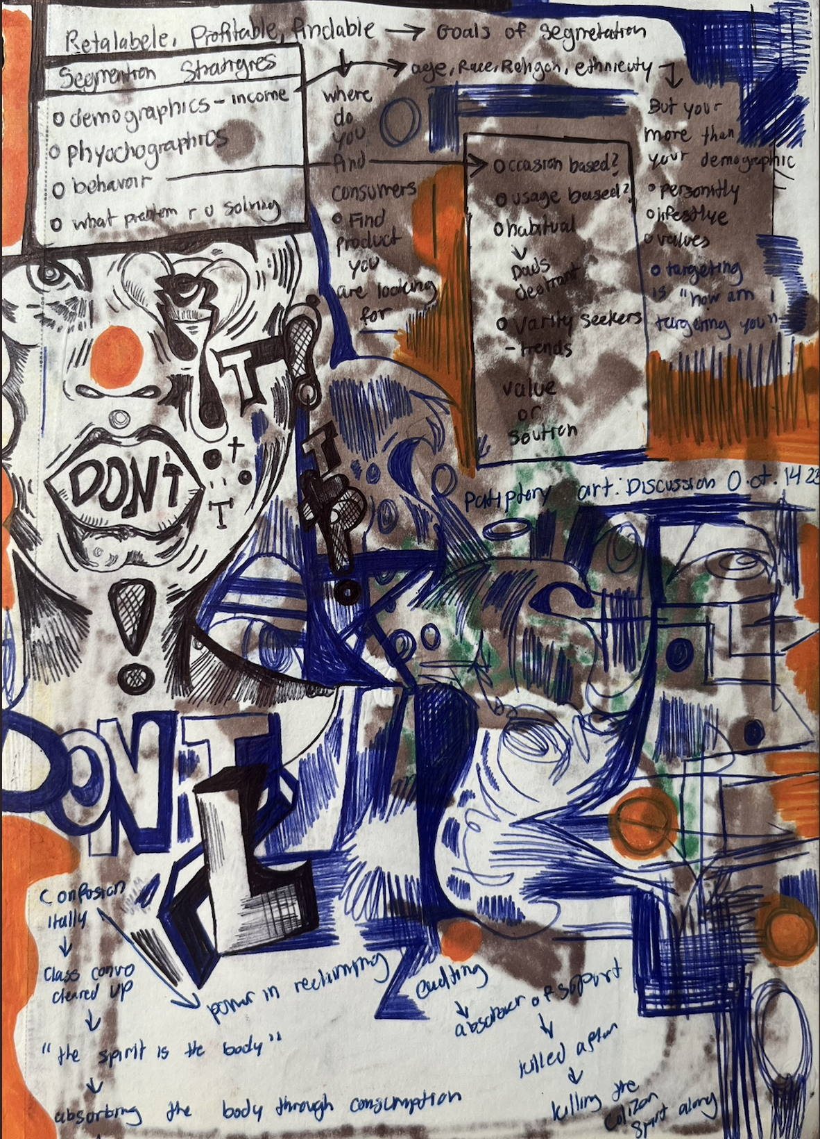 sketchbook page