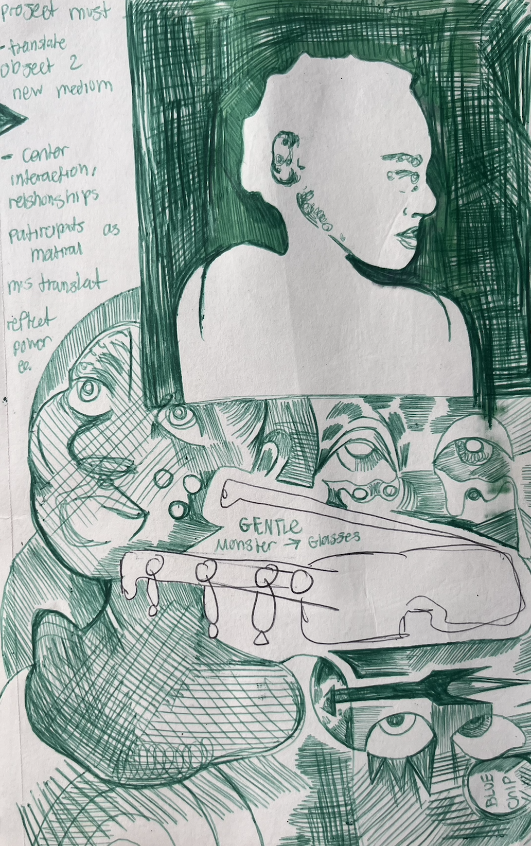 sketchbook page