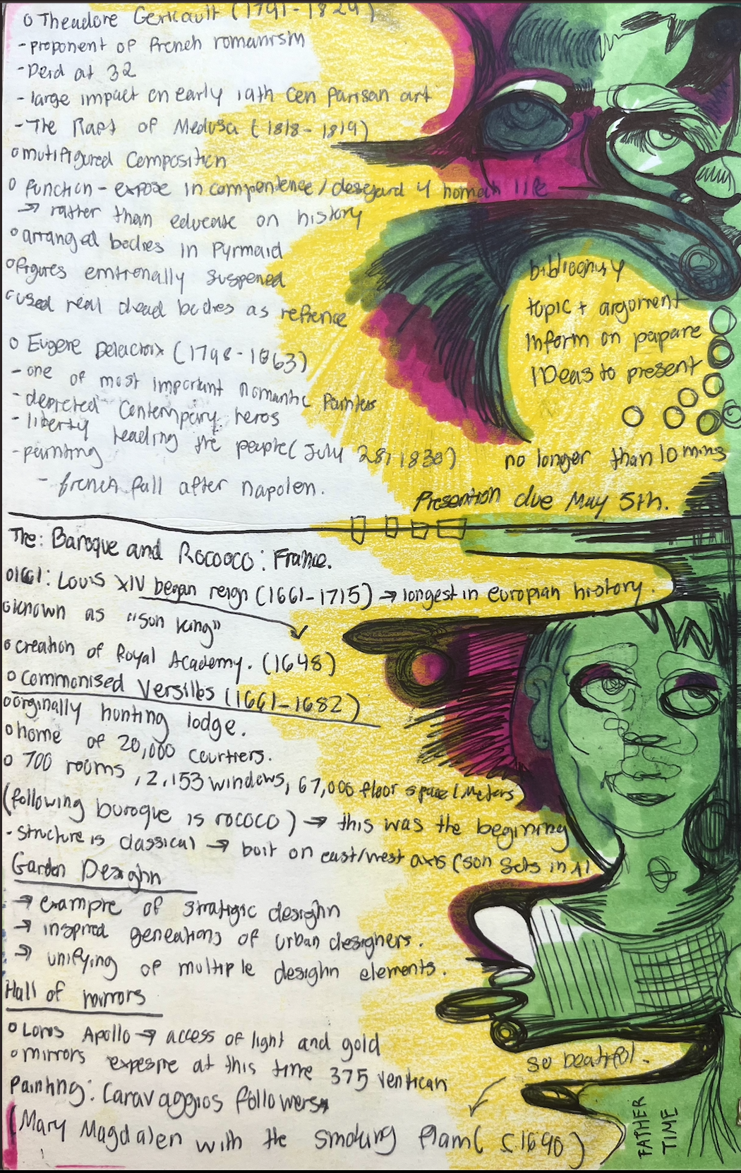 sketchbook page