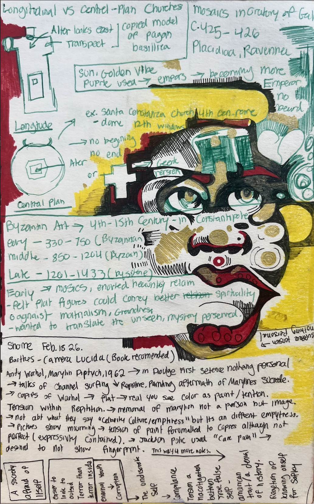 sketchbook page