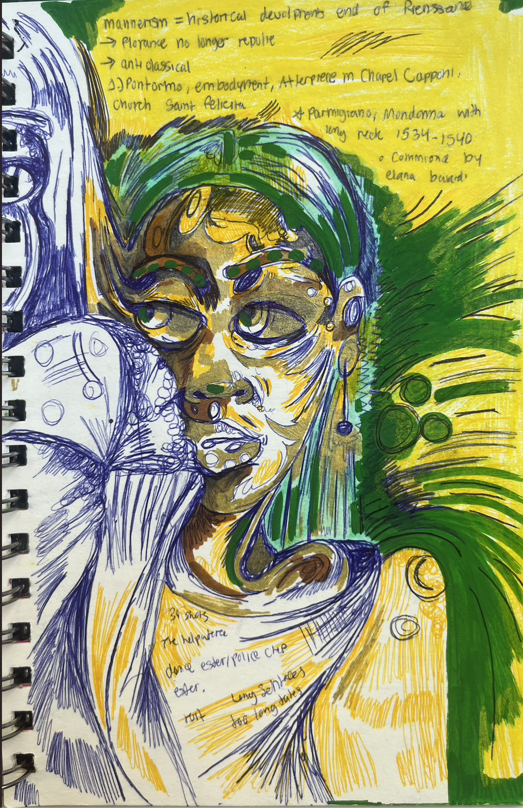 sketchbook page